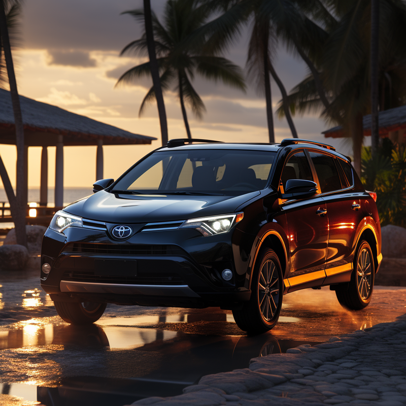 Tapis de sol haut de gamme Autowin pour Toyota RAV4 (2013-2019)