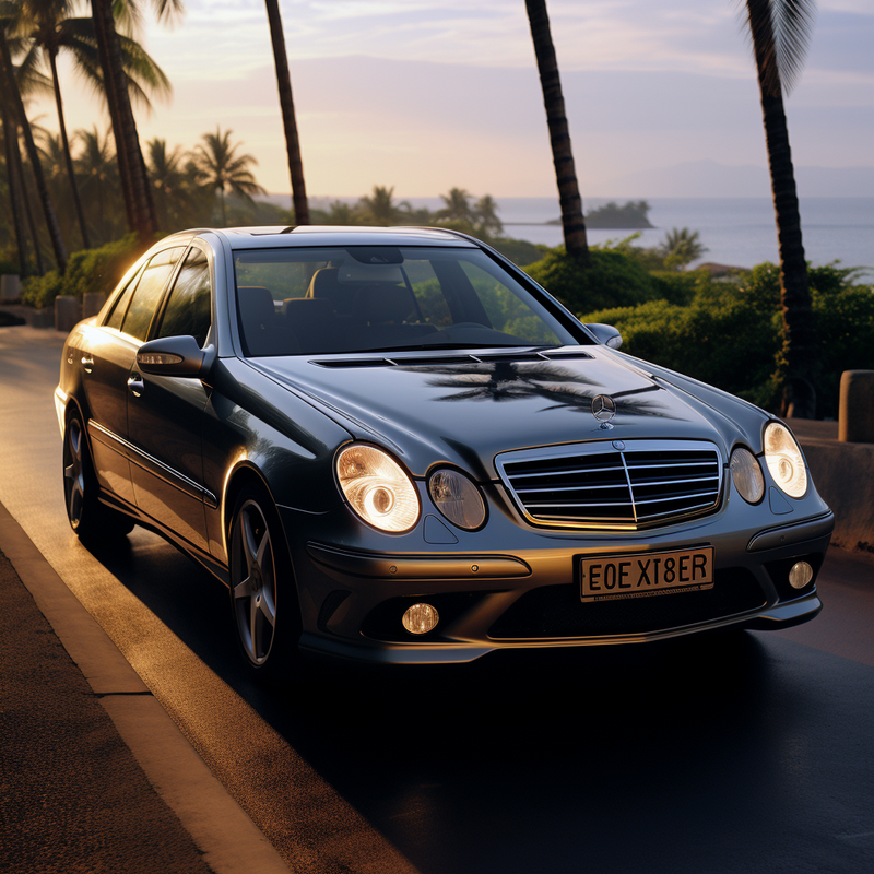 Eleve su Mercedes-Benz Clase E W211 Sedan (2002-2009) con los tapetes premium de Autowin