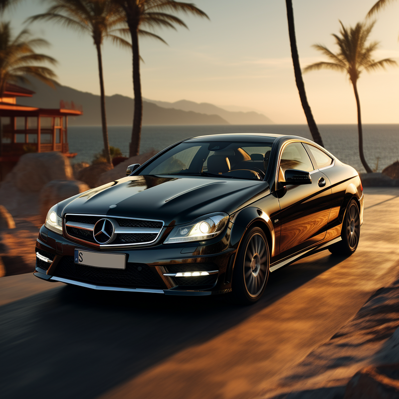 Eleve su Mercedes-Benz Clase C C204 Coupé (2011-2015) con los tapetes premium de Autowin