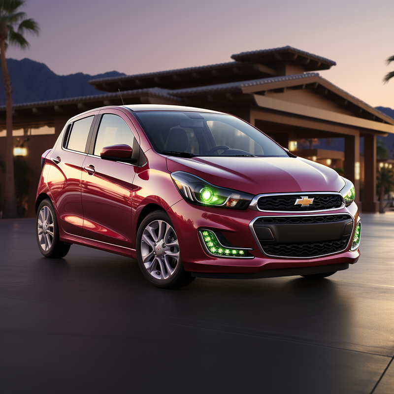 Autowins Premium-Fußmatten für Chevrolet Matiz Schrägheck (2016–2024)