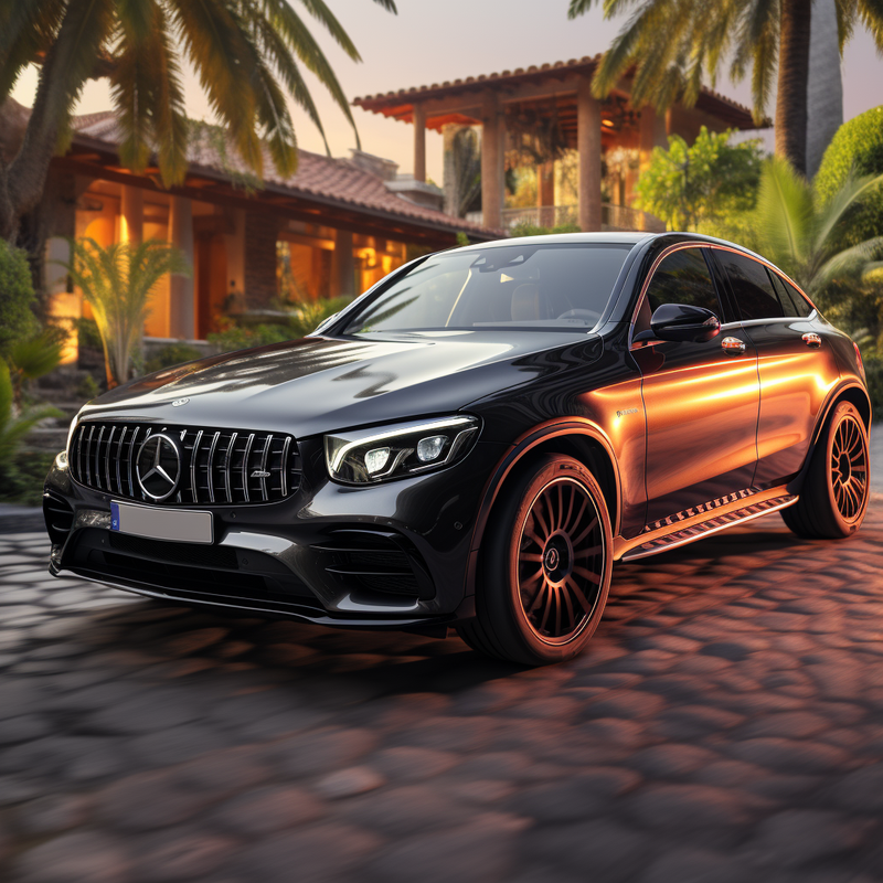 Migliora la tua Mercedes GLC C253 Coupé (2020-2023) ibrida con i tappetini Premium di Autowin