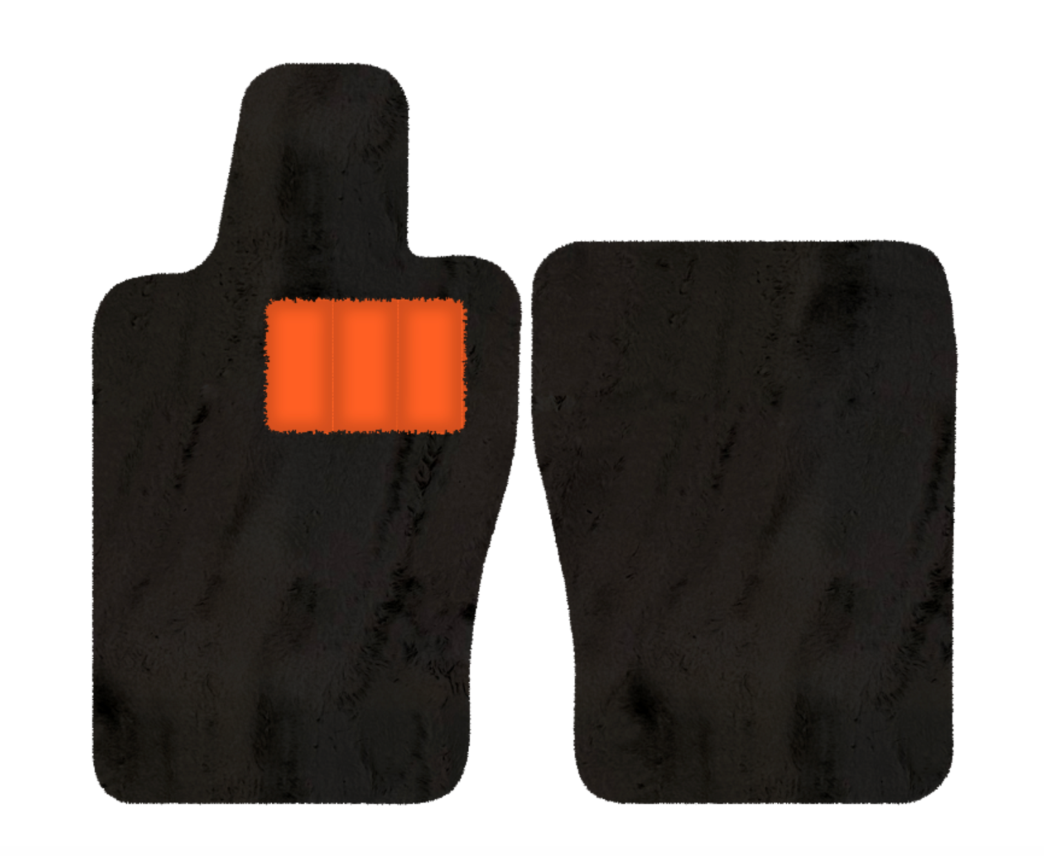 Premium Sheepskin Floor Mats for Aston Martin V8 Vantage (2019-2025)