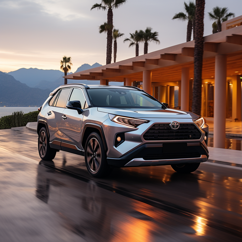 Tappetini su misura per Toyota RAV4 Hybrid (2019-2023)