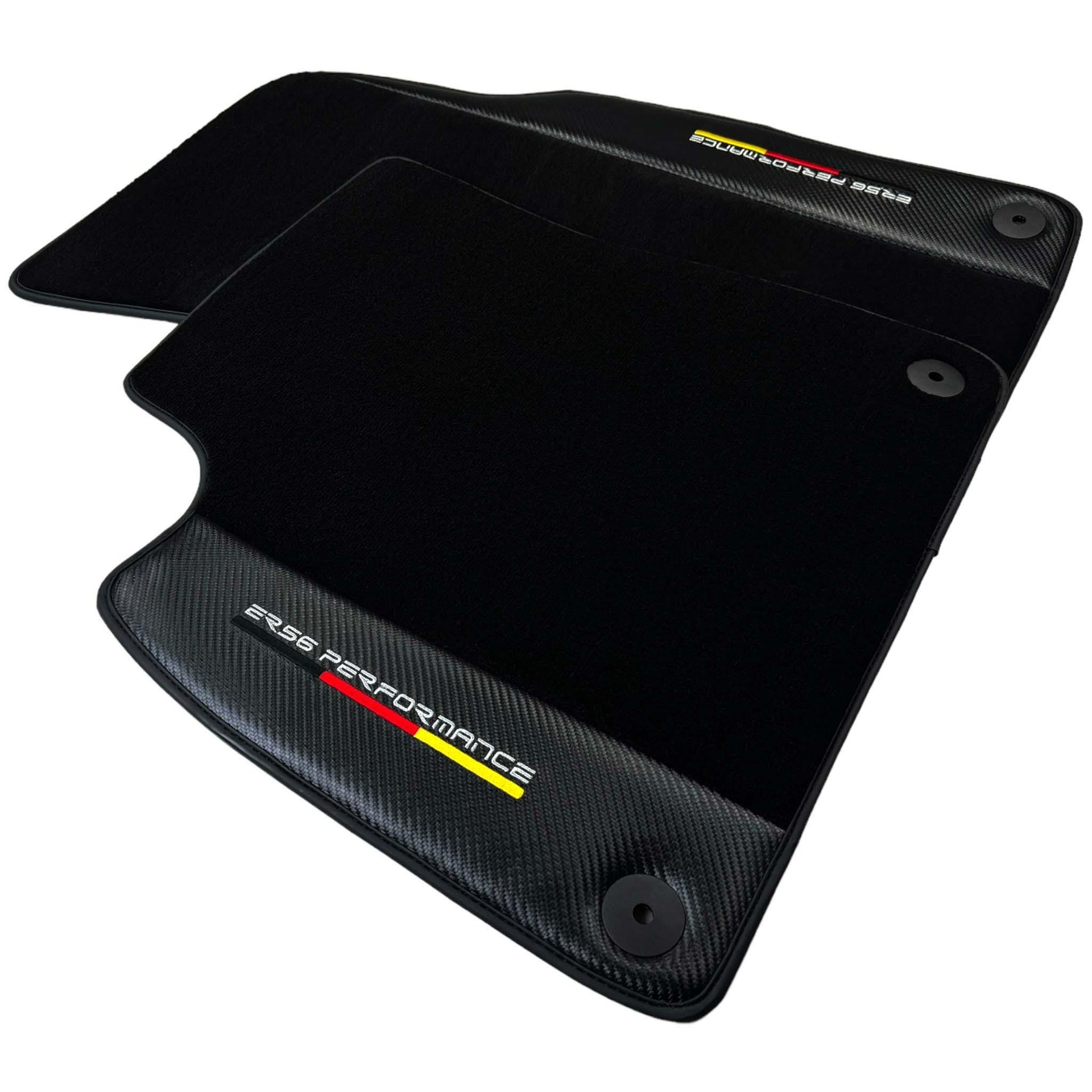 Black Floor Mats for AudiQ3 F3 Sportback (2018-2024) | ER56 Performance - AutoWin