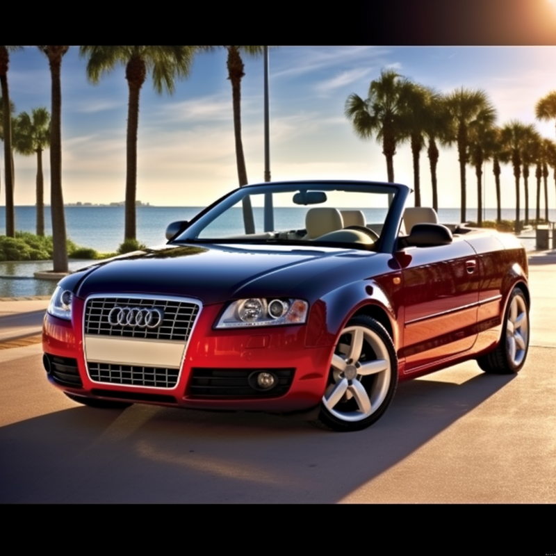 Tappetini squisiti realizzati per gli intenditori della decappottabile Audi A4 B7