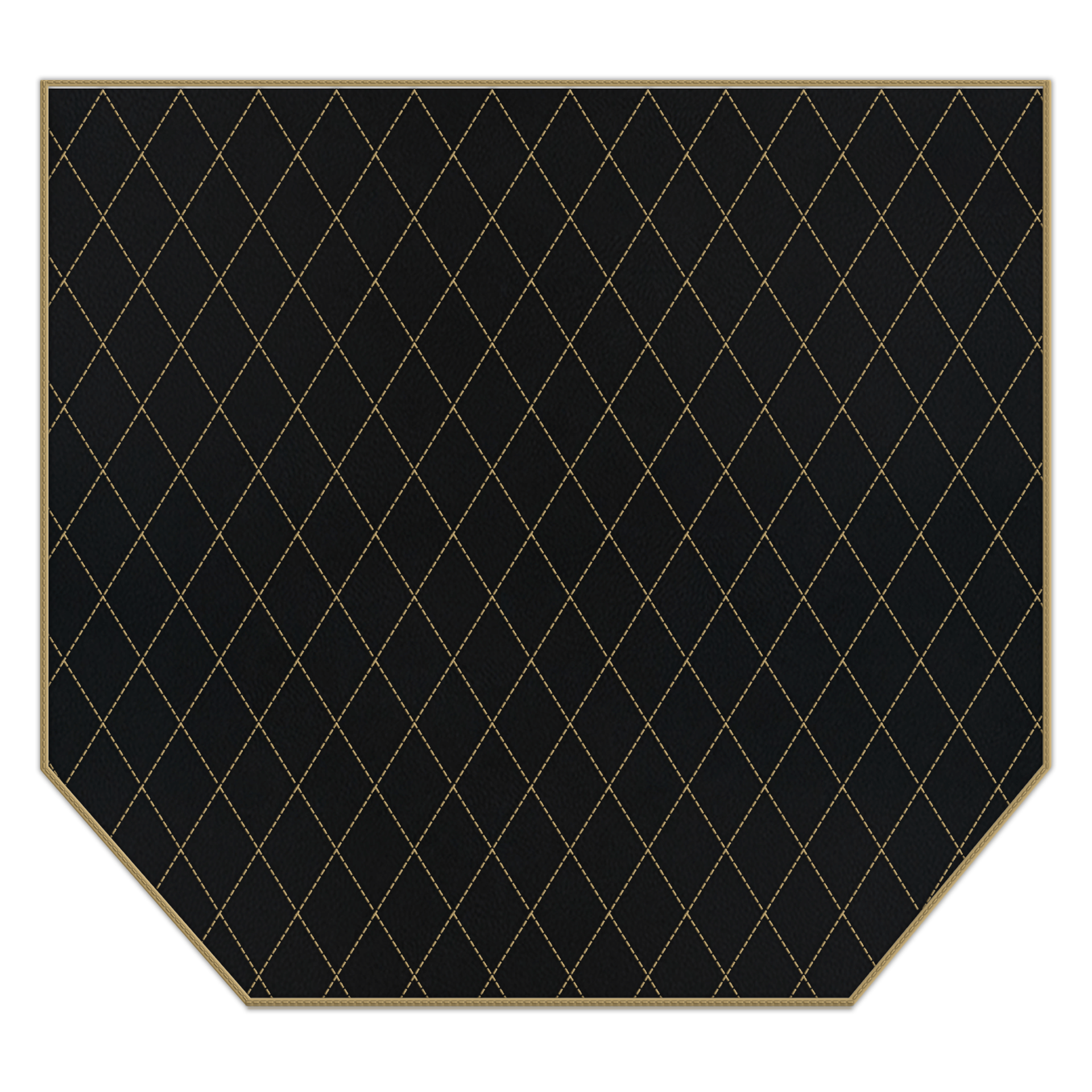 Tappetini per auto neri per Ferrari 360 Modena 1999-2005 con pelle Alcantara rossa - AutoWin