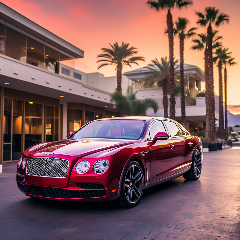 Realizzazione di tappetini premium per Bentley Flying Spur (2013-2019)