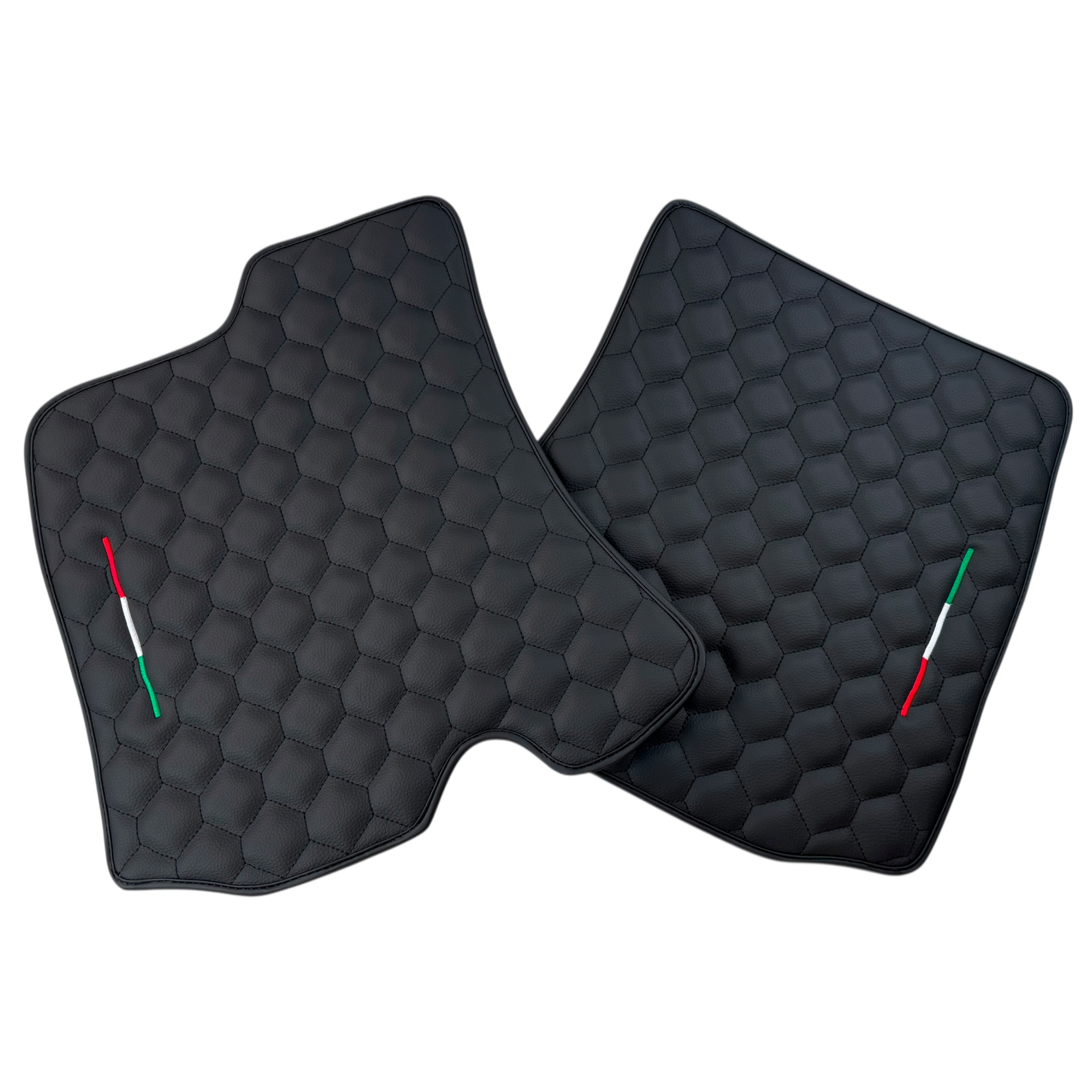 Custom Luxury Leather Car Floor Mats for Ferrari Roma 2021-2024