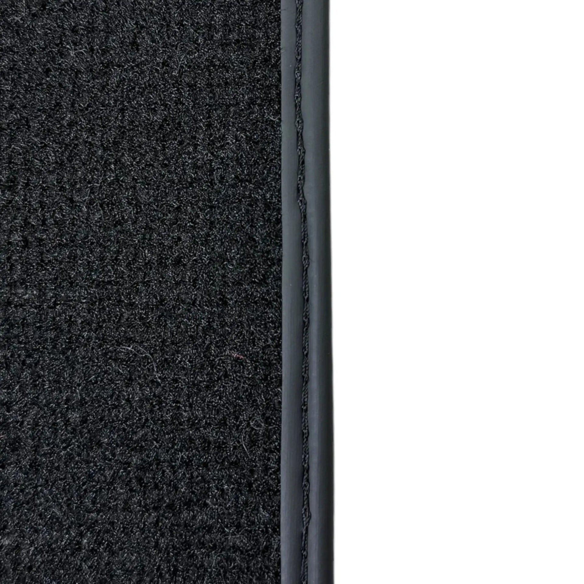 Black Floor Mats for Jeep Grand Cherokee WK2 (2011-2023) Double Fixation - AutoWin