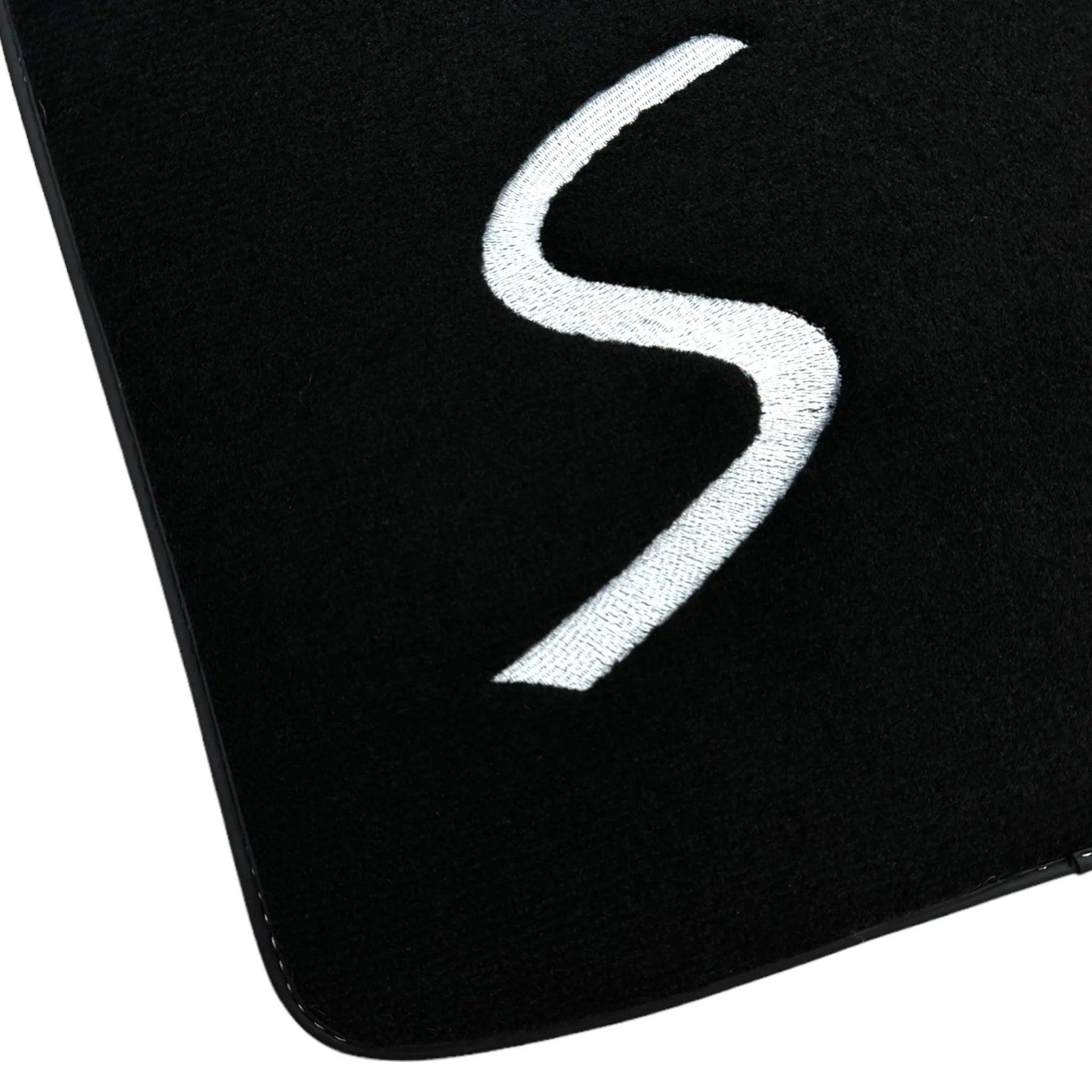 Black Floor Mats for Mini Cabrio F57 Convertible (2016-2023) - AutoWin