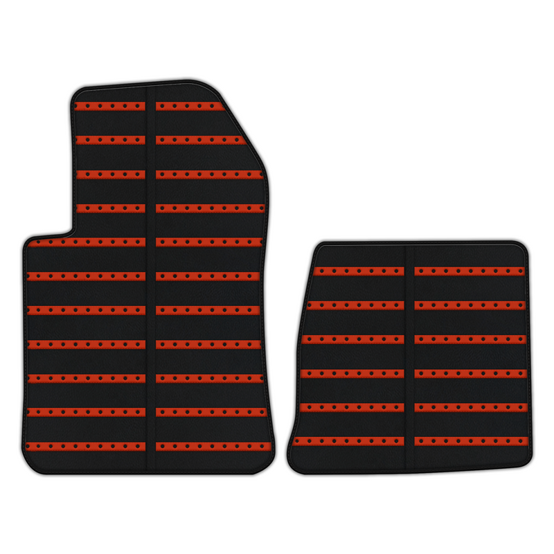 Leather Floor Mats with Daytona Design for Ferrari 599 GTB Fiorano (2006-2012)