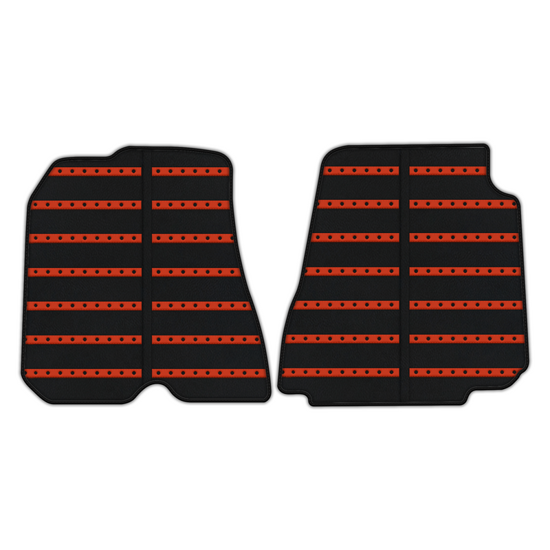 Leather Floor Mats with Daytona Design for Ferrari F12 Berlinetta (2012-2022)