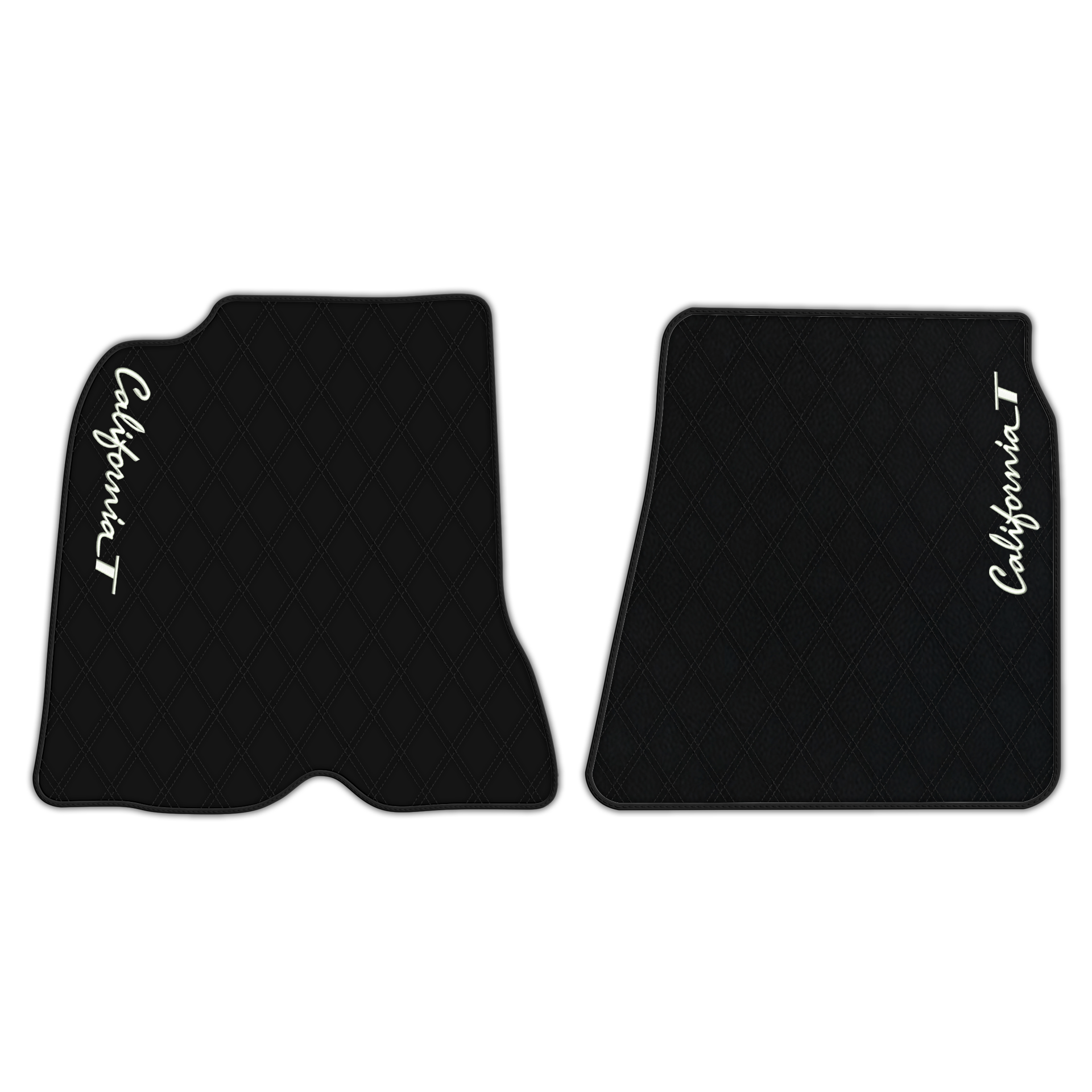 Tapis de voiture noirs pour Ferrari California T 2015–2018 - AutoWin