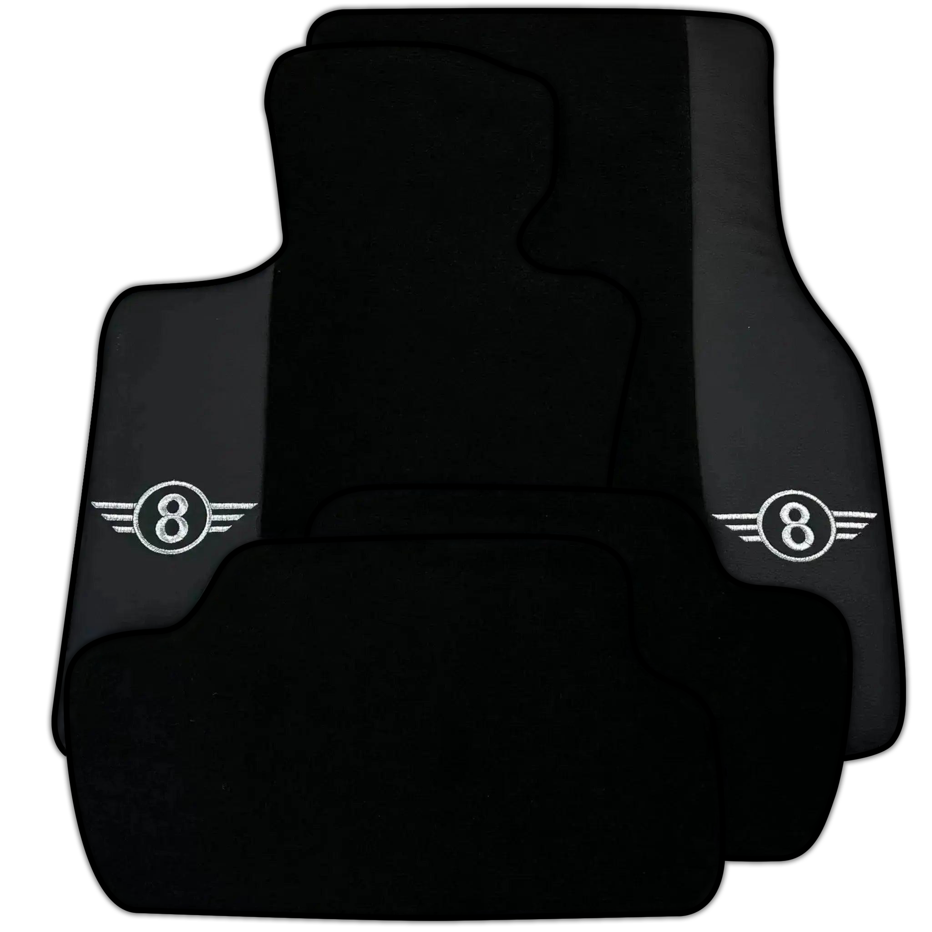 Black Floor Mats for Mini Cooper / One R56 (2007-2014) Various Trim Colors