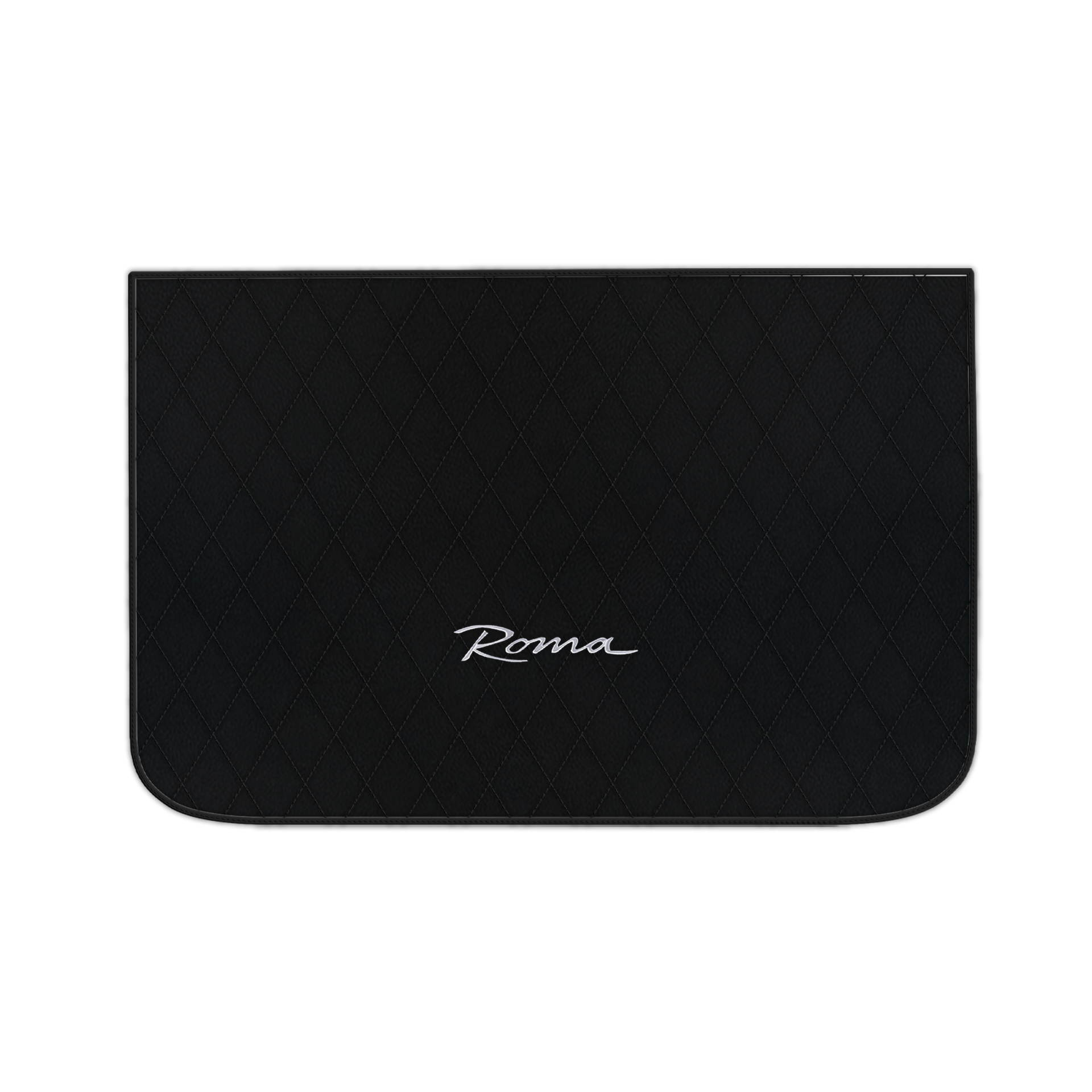 Premium Black Leather Floor Mats for Ferrari Portofino (2018-2023)