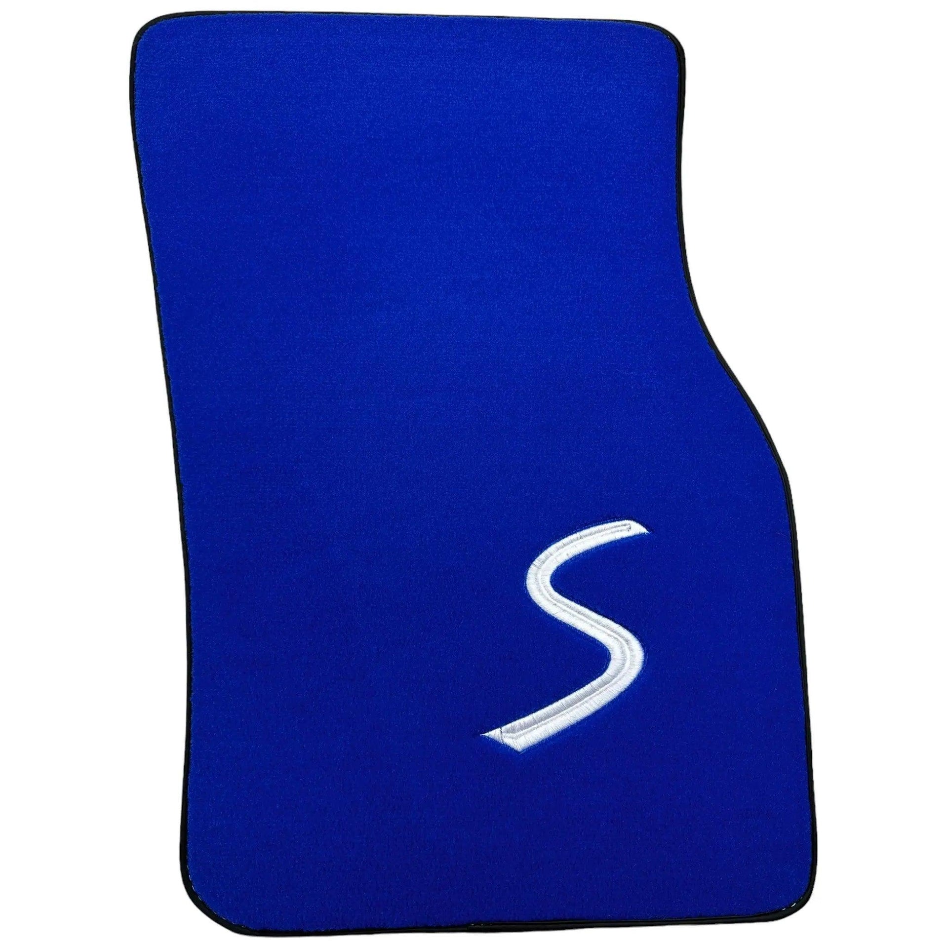 Blue Floor Mats for Mini Countryman R60 (2010-2017) - AutoWin