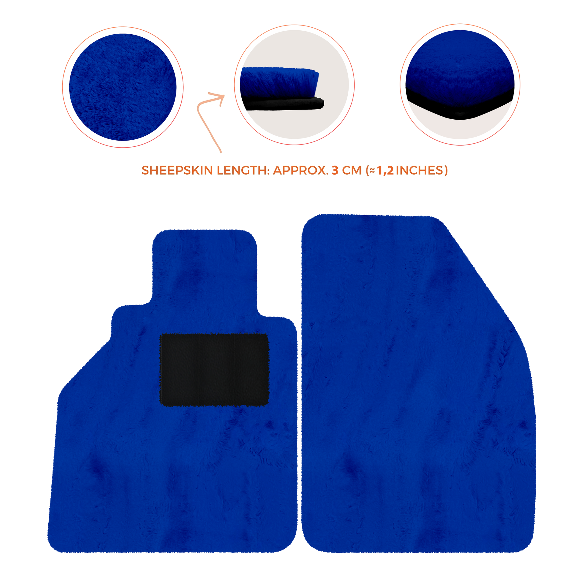 Tappetini per auto Blu Scuro per Porsche 986 Boxster - AutoWin