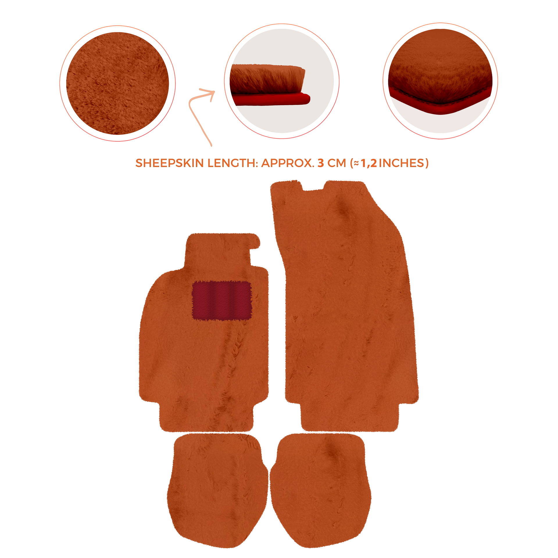 Schwarze Fußmatten für Porsche 911 - 964 (1989-1994) mit Carbon - AutoWin