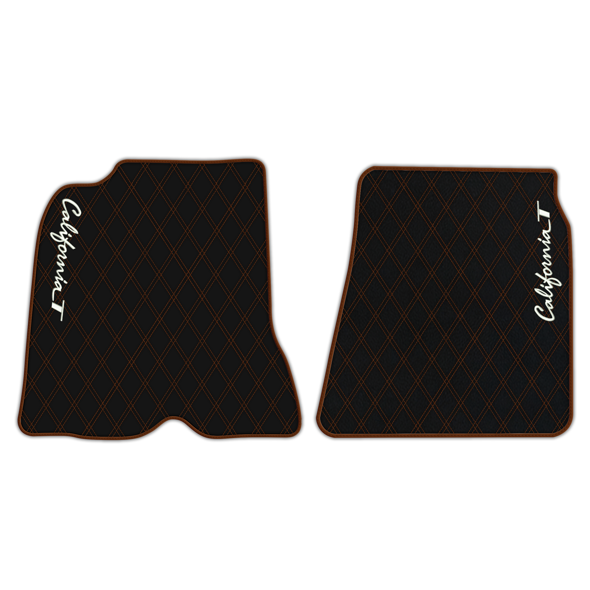 Tapis de voiture noirs pour Ferrari California T 2015–2018 - AutoWin