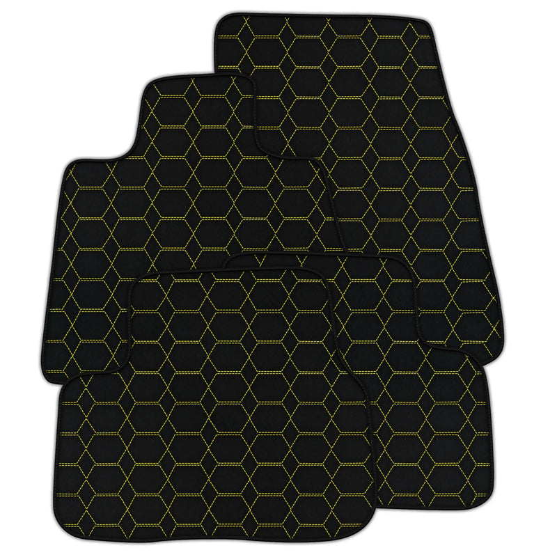 Tapis de voiture en cuir personnalisables avec motif