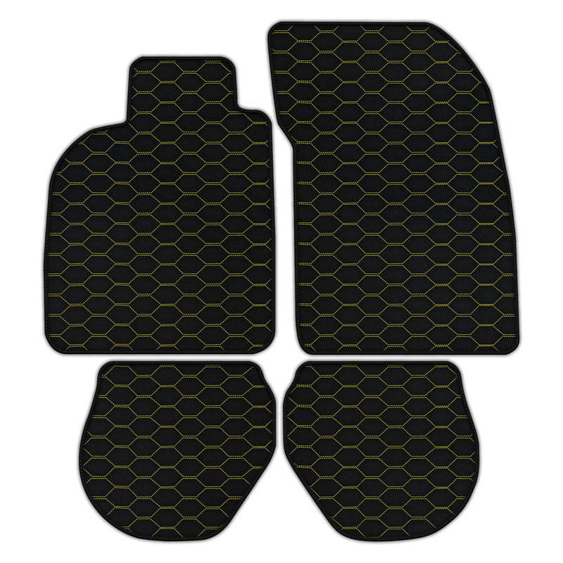 Tapis de voiture en cuir personnalisables avec motif Divario