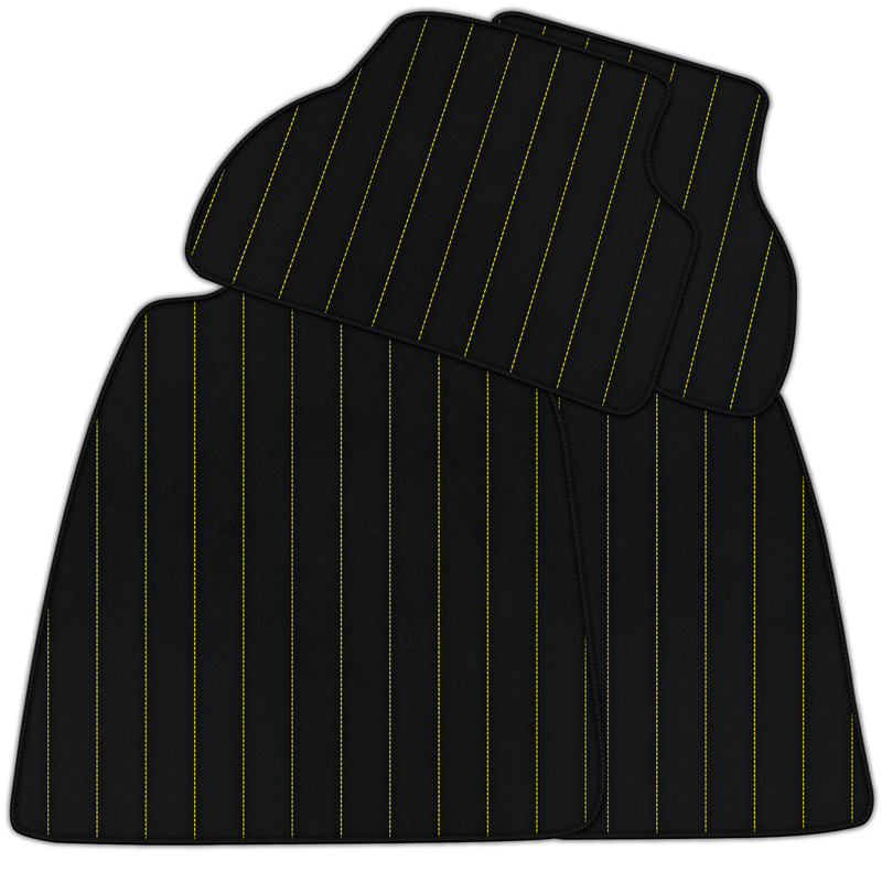 Tapis de voiture en cuir personnalisable avec motif ligne pour Audi A3 - Sportback 5 portes (2021 - 2024)