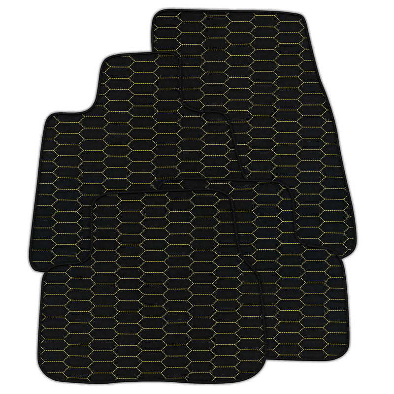 Tappetini in pelle personalizzabili con motivo Raptor Hex