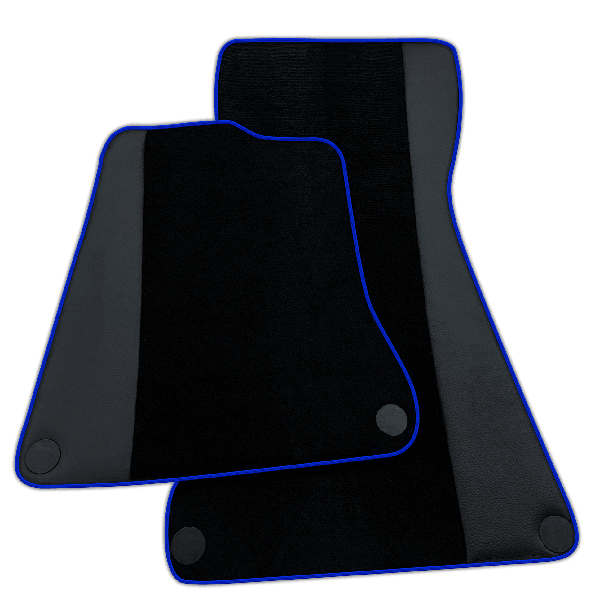 Black Floor Mats for McLaren 650S (2015-2018) with Leather