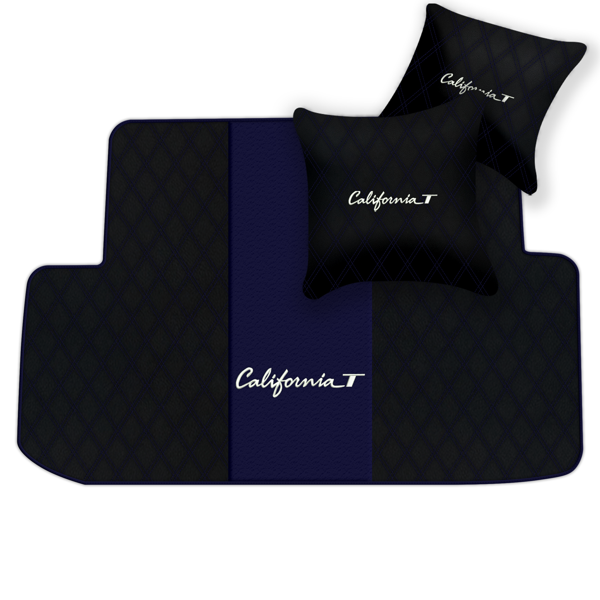 Tapis de voiture noirs pour Ferrari California T 2015–2018 - AutoWin