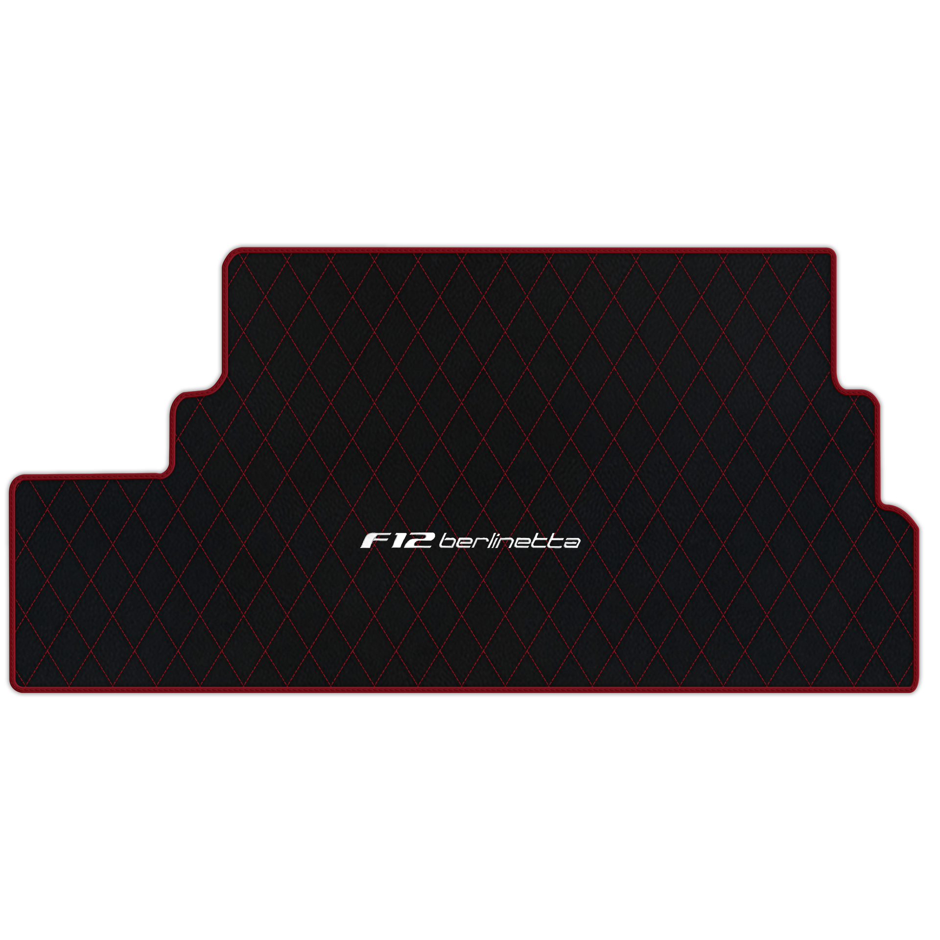 Premium Black Leather Floor Mats for Ferrari California | Full Set