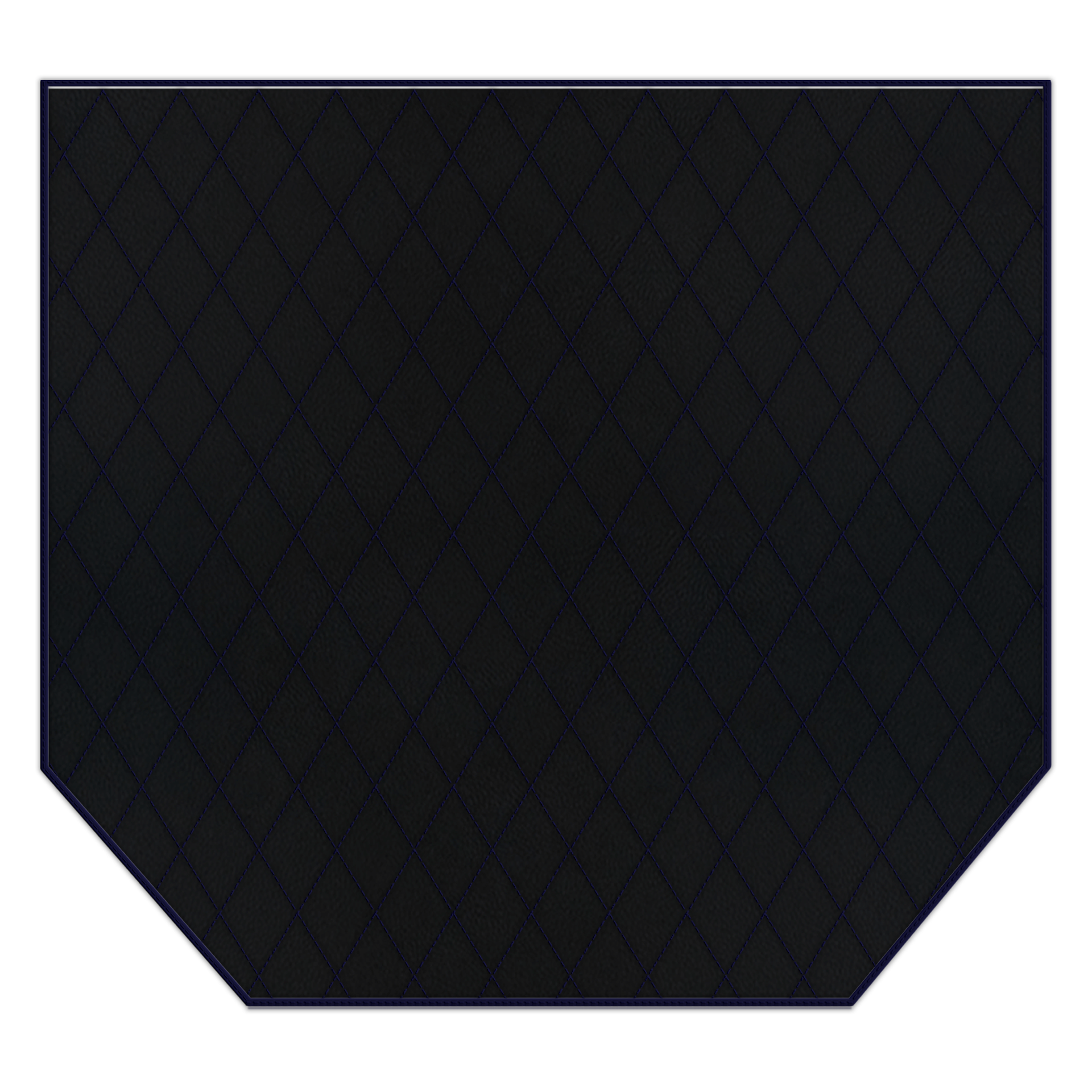 Tappetini per auto neri per Ferrari 360 Modena 1999-2005 con pelle Alcantara rossa - AutoWin