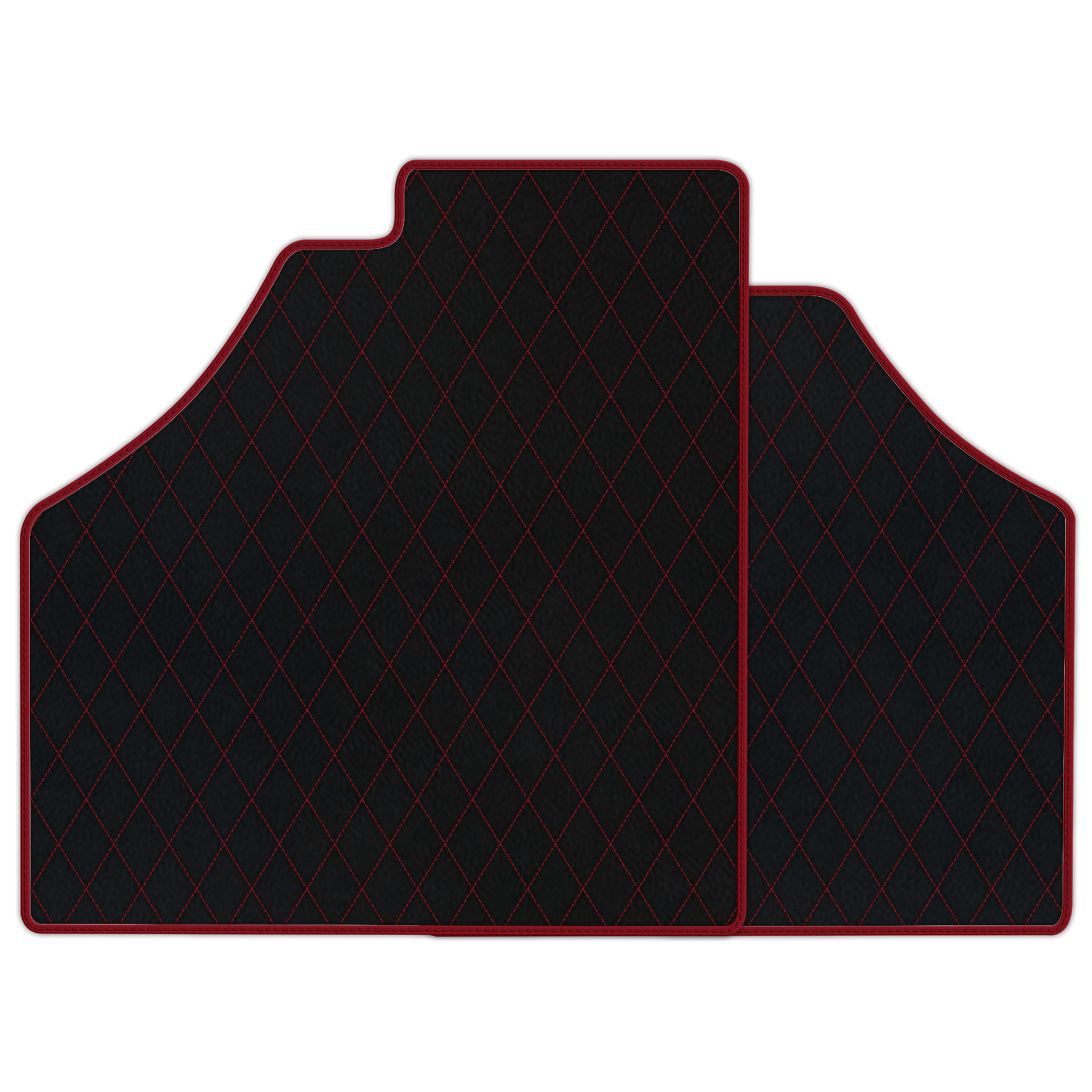 Black Leather Floor Mats for Ferrari F355 (1994-1999) | AW1 Design