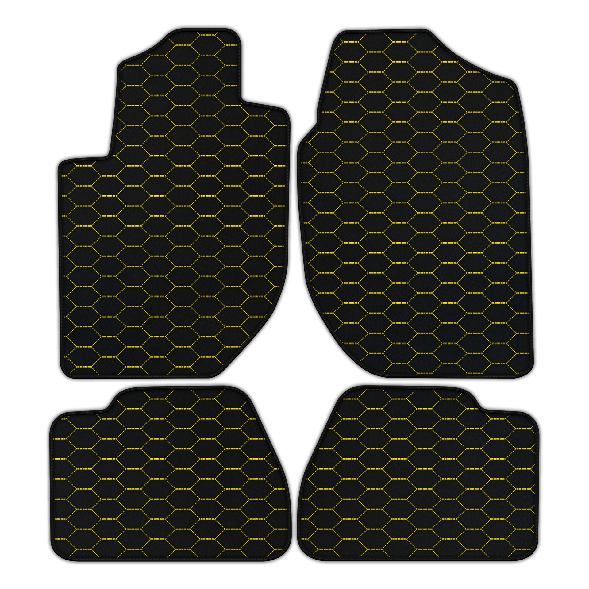 Customizable Leather Floor Mats for Land Rover Freelander 1997-2003