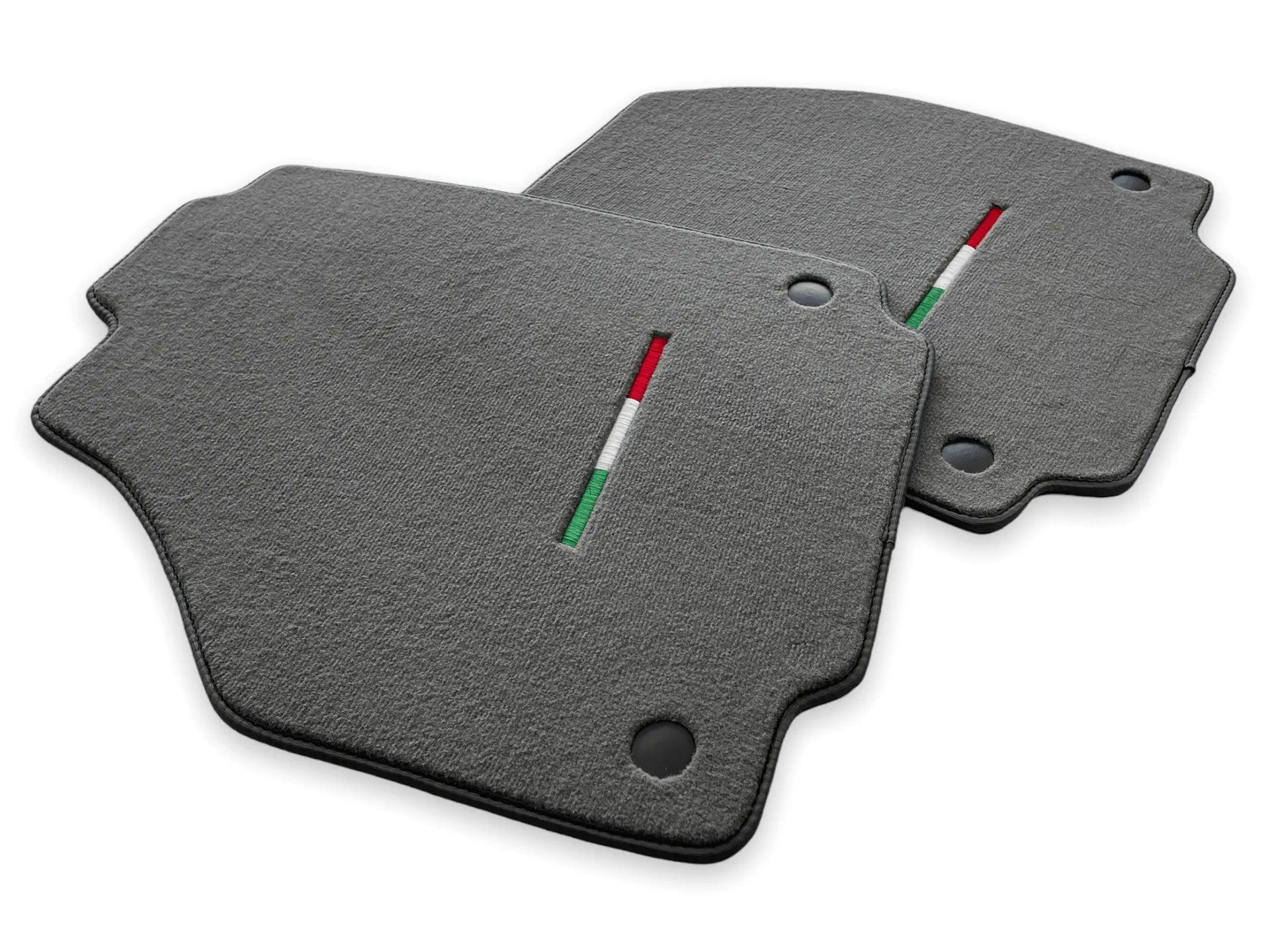 Floor Mats For Ferrari 458 Italia 2009-2015 Gray Autowin Brand Italian Edition - AutoWin