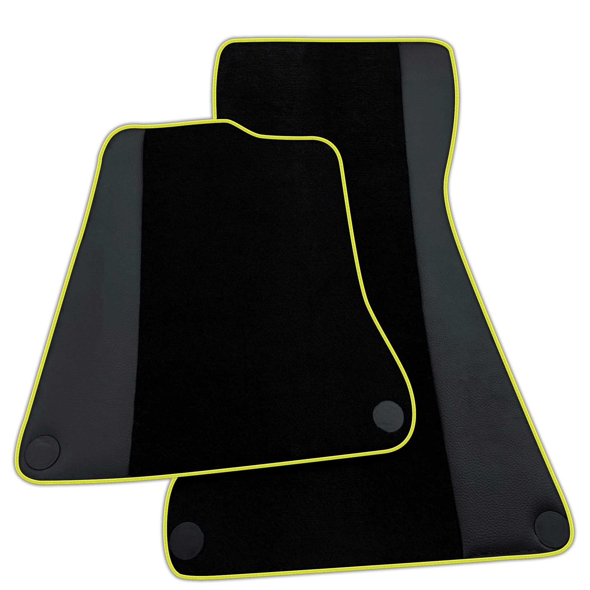 Black Floor Mats for McLaren MP4-12C (2011–2014) with Leather