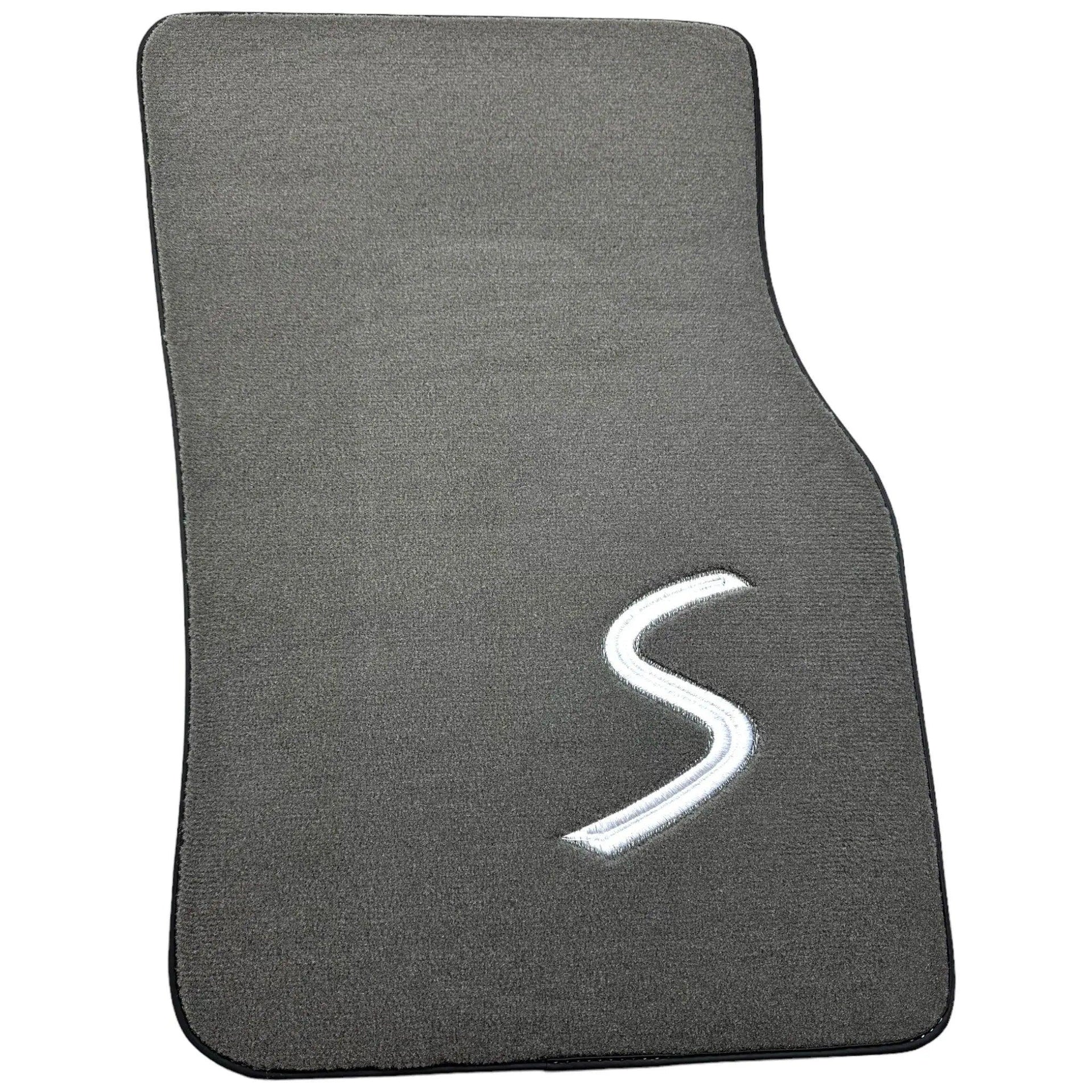 Grey Floor Mats for Mini Cabrio R56 Convertible (2009-2016) - AutoWin