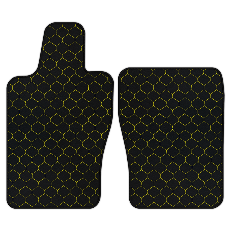 Customizable Leather Floor Mats with Hex Pattern for Aston Martin Vantage Roadster (2020-2026)