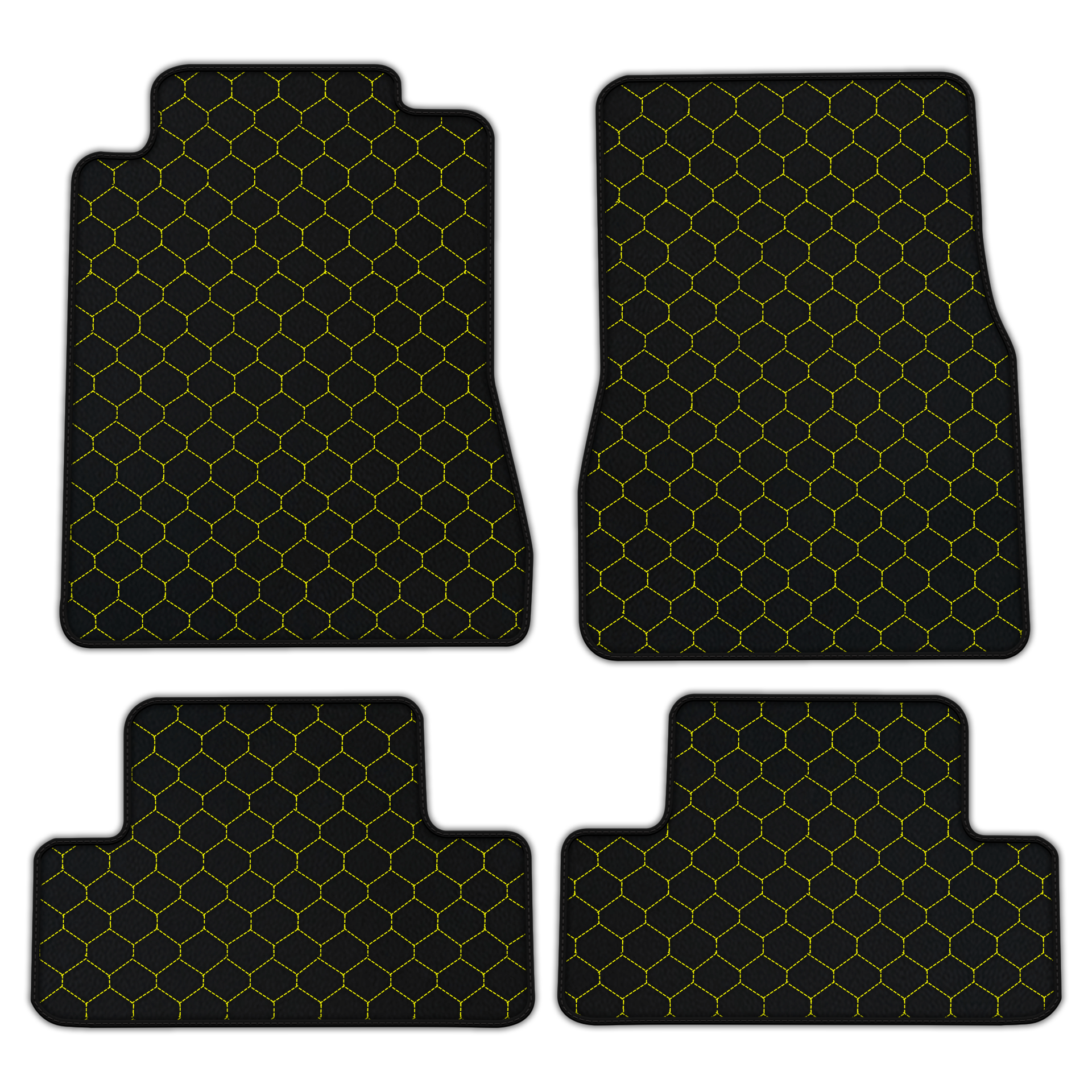 Customizable Leather Floor Mats for Ford Mustang V FL (2011-2014)