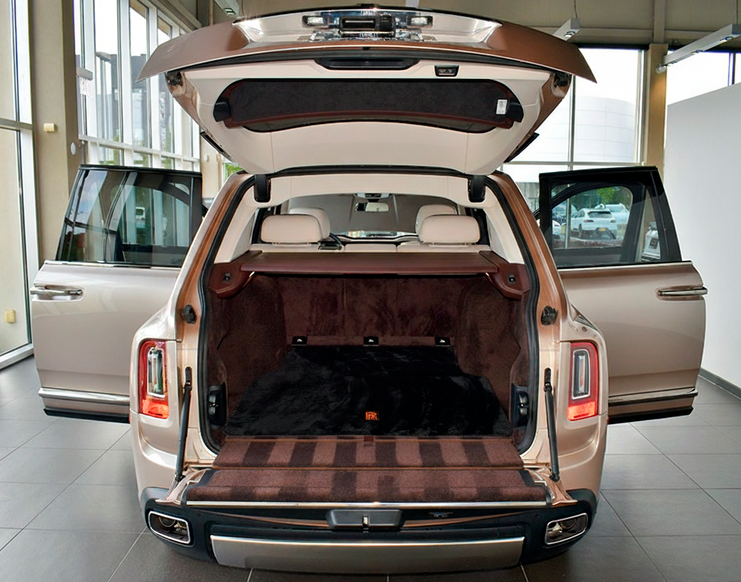 Alfombrillas de piel de oveja amarillas para Rolls Royce Shadow (1965-1977) Marca ER56 - ER56 Design