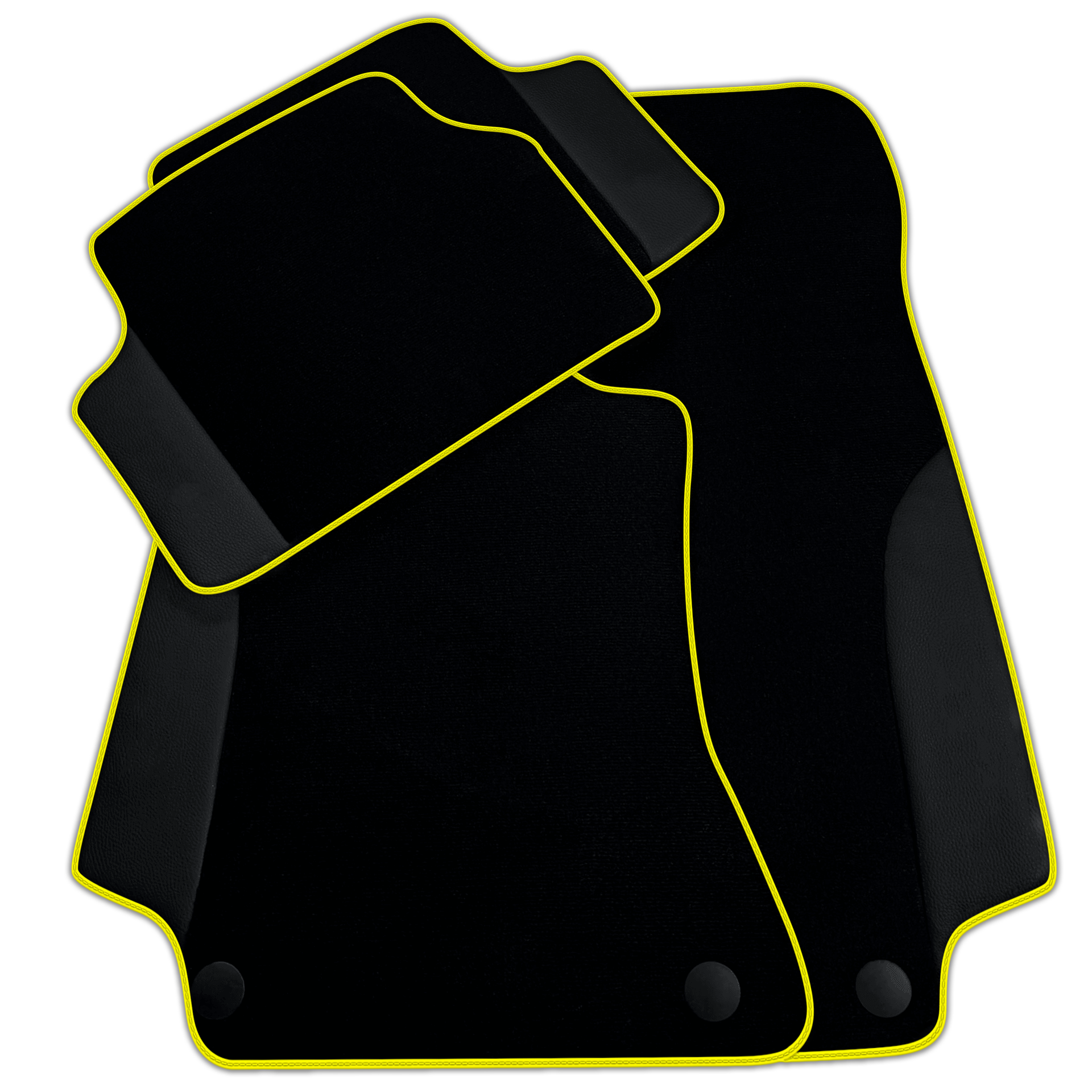 Customizable Black Floor Mats For Mercedes Benz C-Class S204 Estate (2007-2014)