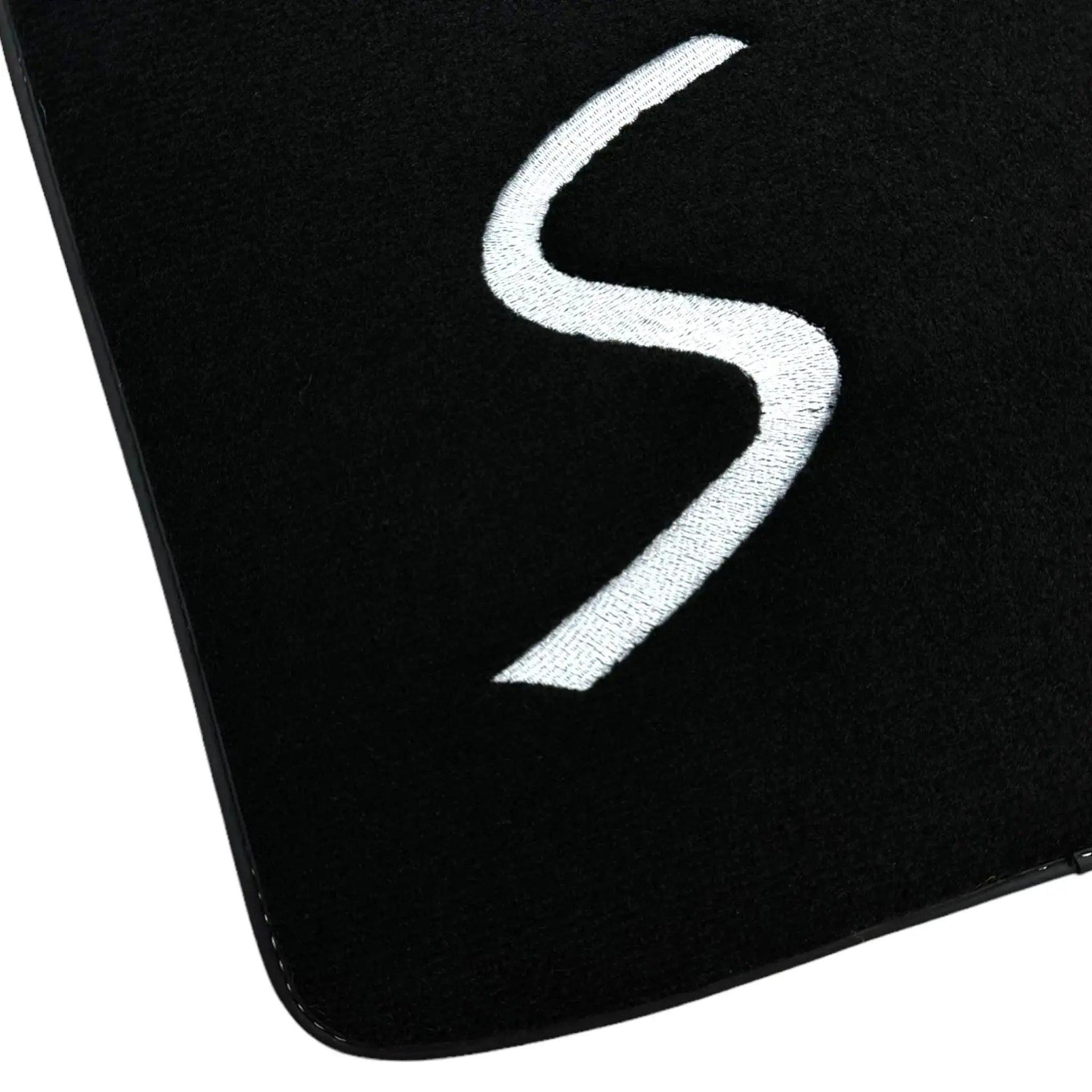 Black Floor Mats for Mini Cooper / One F56 3-Doors (2014-2023) - AutoWin