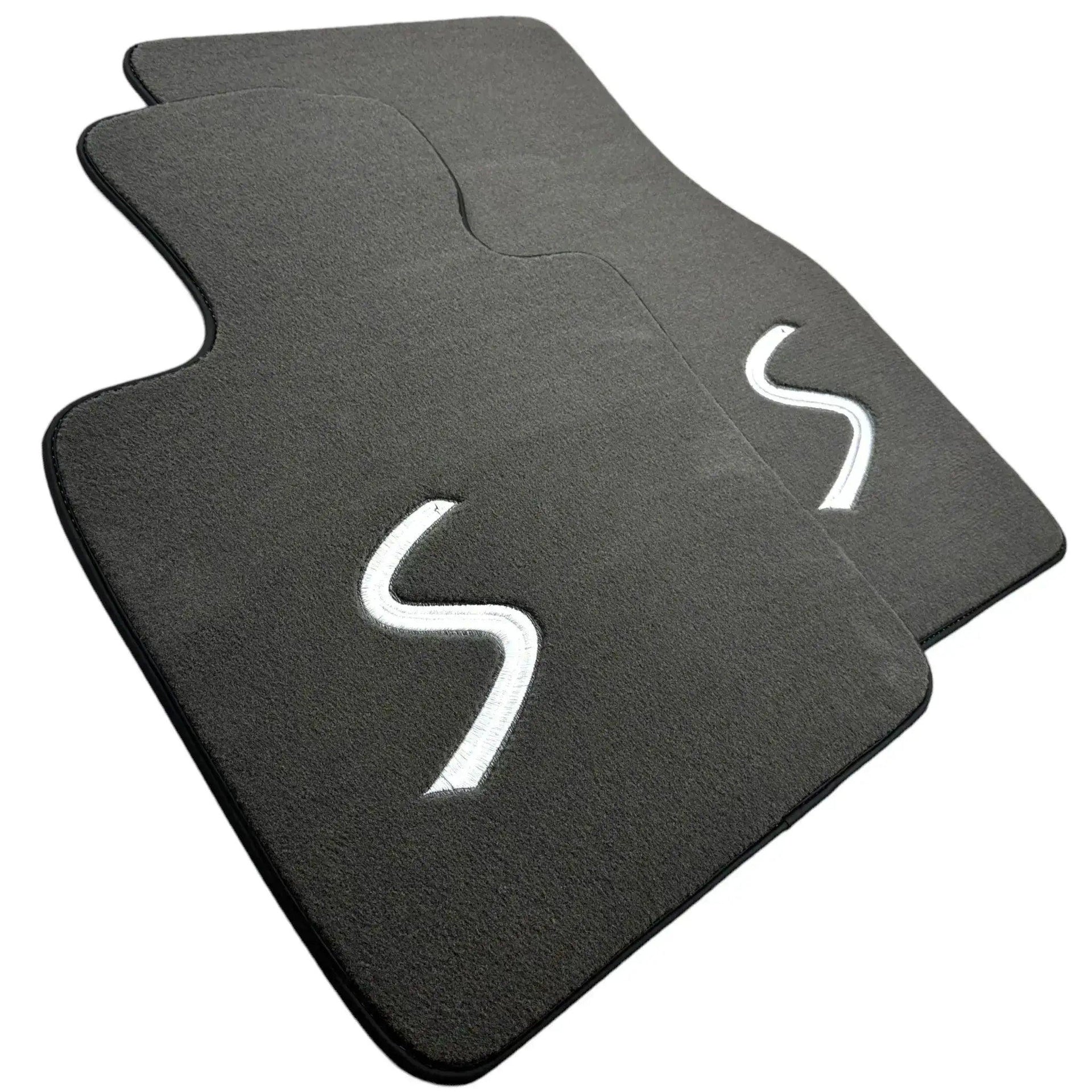 Grey Floor Mats for Mini Cooper/One R50 (2001-2007) - AutoWin