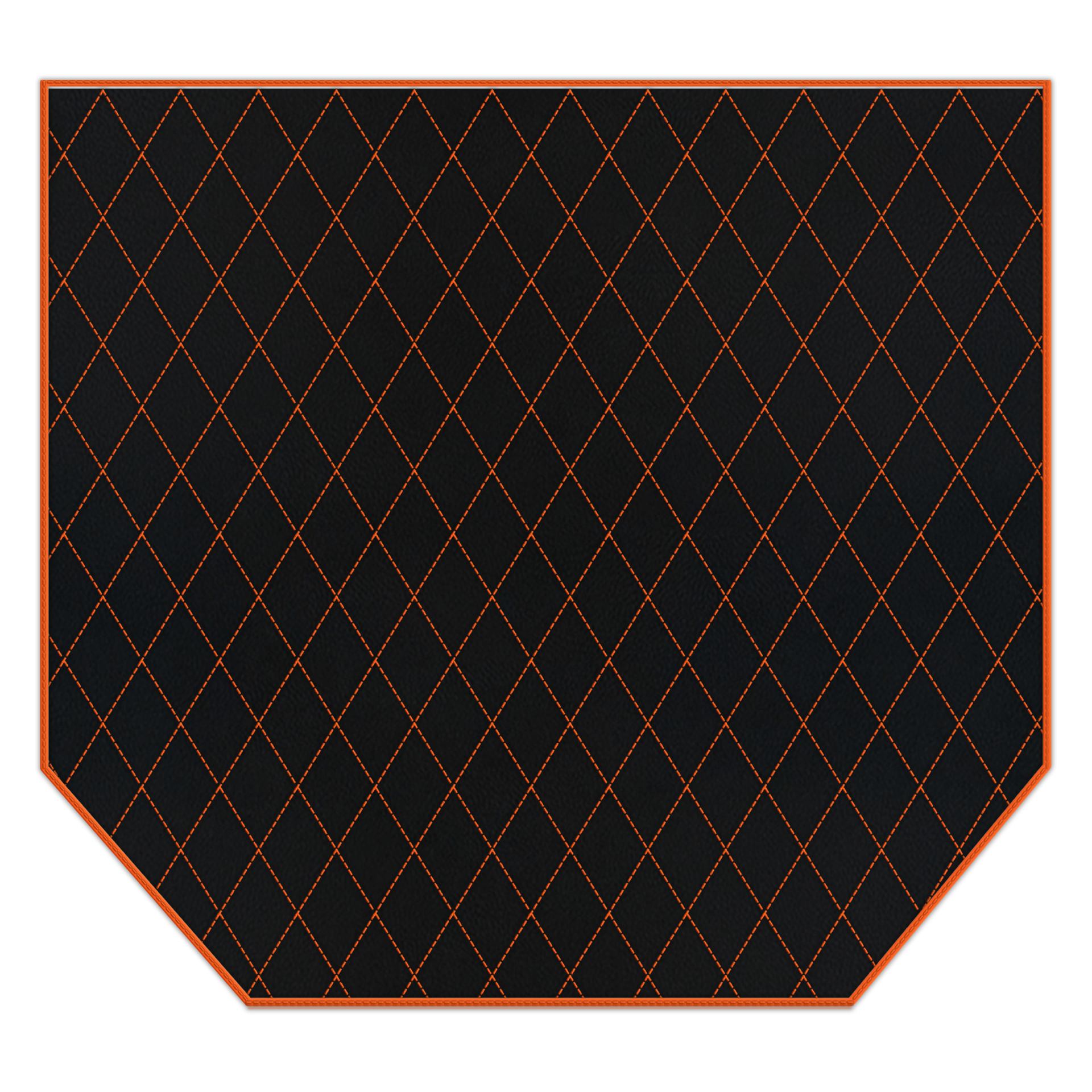 Tappetini per auto neri per Ferrari 360 Modena 1999-2005 con pelle Alcantara rossa - AutoWin