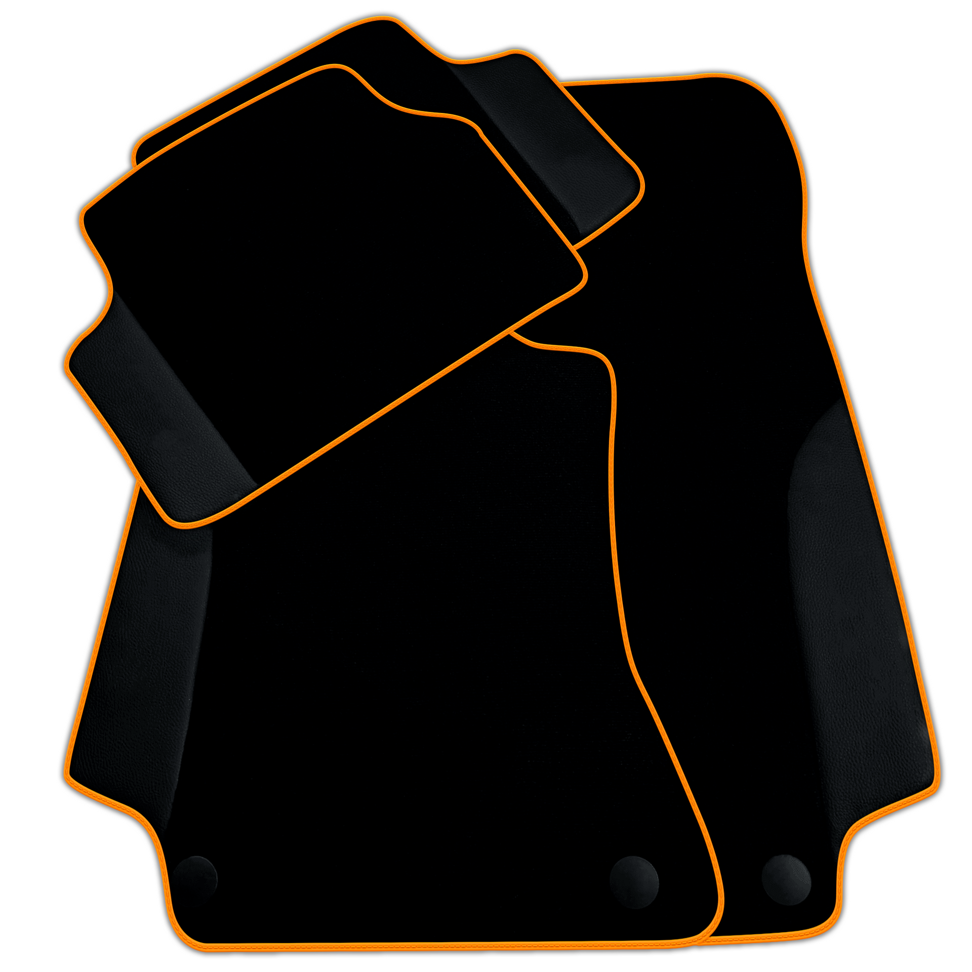 Customizable Black Floor Mats For Mercedes Benz M-Class W164 (2005-2011)