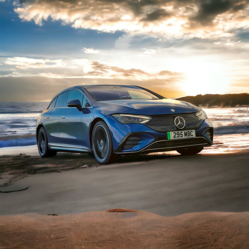 Werten Sie Ihr Mercedes EQE V295 (2022–2023)-Erlebnis mit den Premium-Fußmatten von Autowin auf