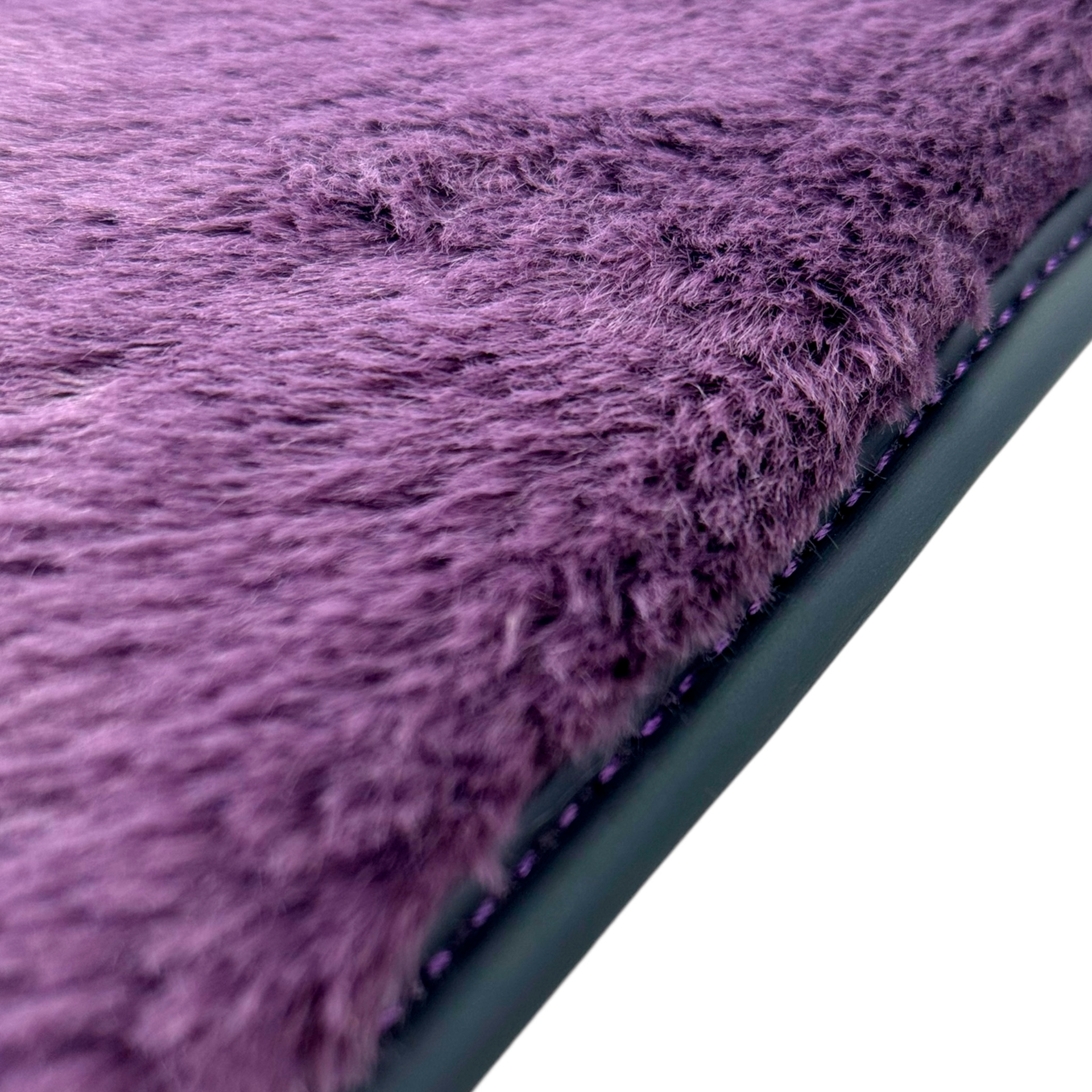 Purple Sheepskin Floor Mats for Rolls-Royce Cullinan (2018-2025)