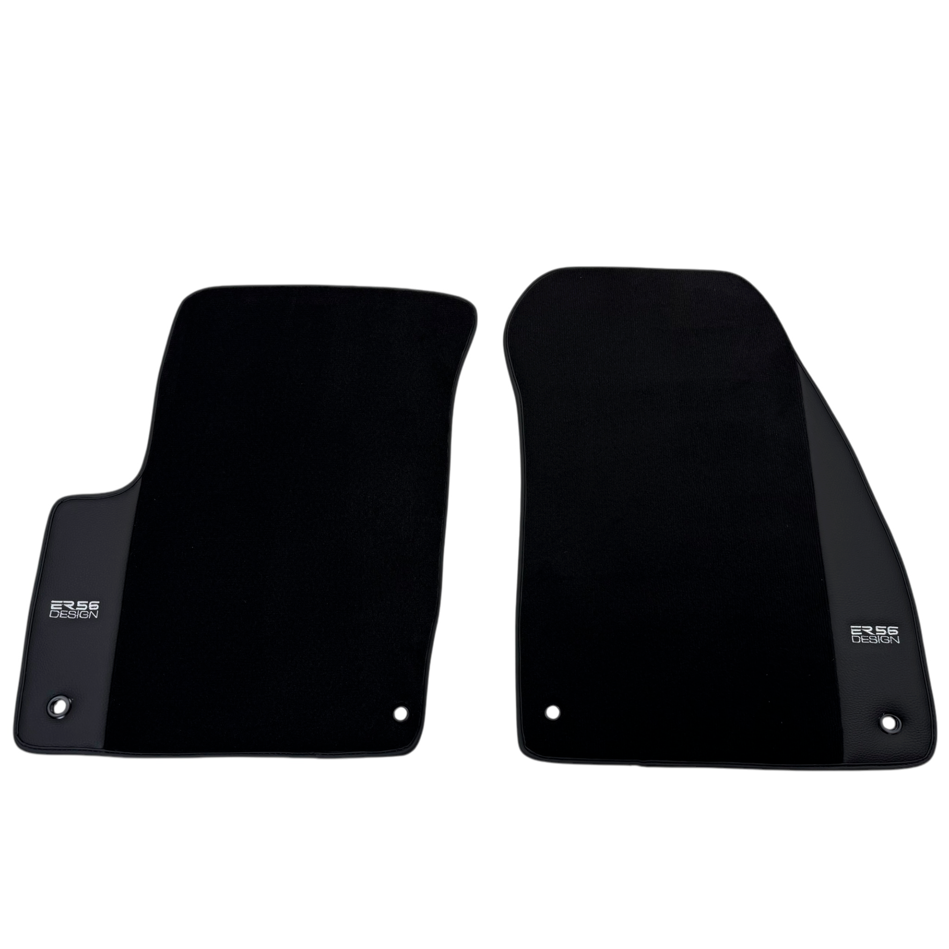 ER56 Design Black Floor Mats for Chevrolet Cruze (2009-2015) with Leather