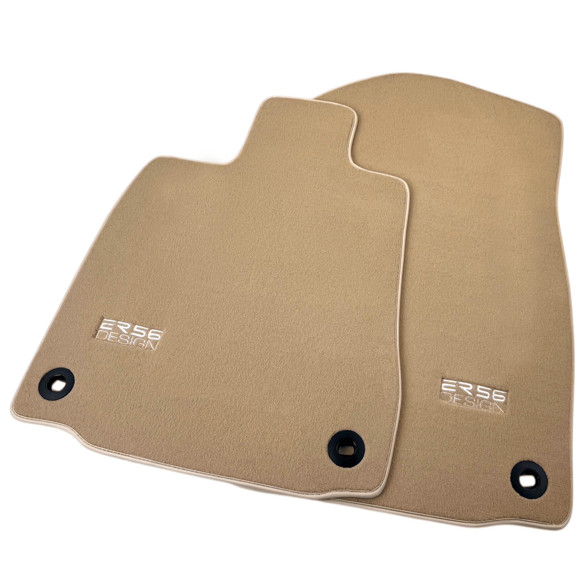 Stylish Beige Floor Mats for Lincoln MKX (2011-2015) - ER56 Design
