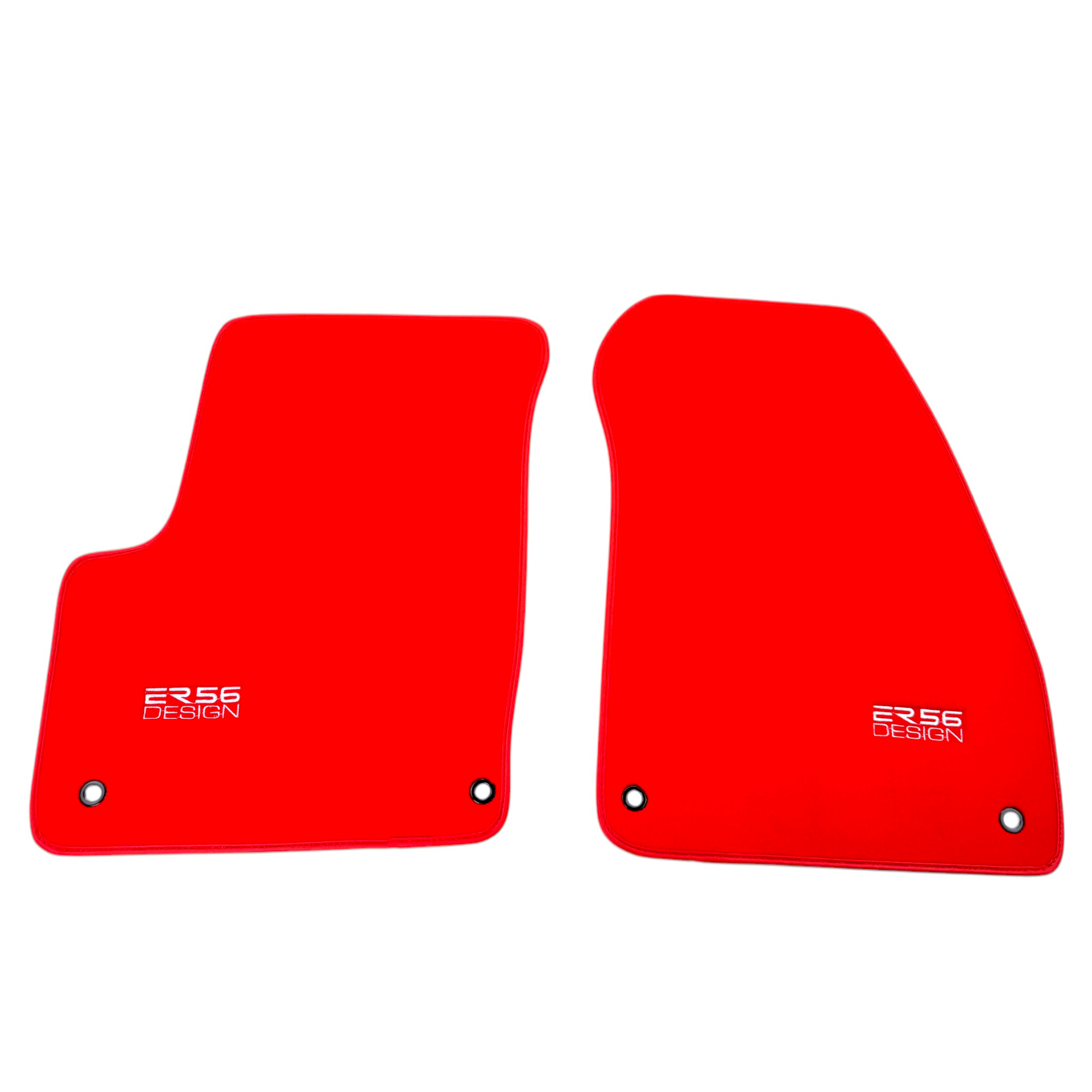 Red Floor Mats for Chevrolet Aveo T200 (2002-2011) by ER56 Design
