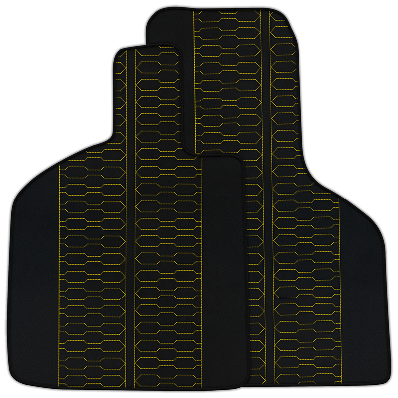 Anpassbare Lederfußmatten mit ER56-Muster für Lamborghini Huracan Sterrato (2023-2024)